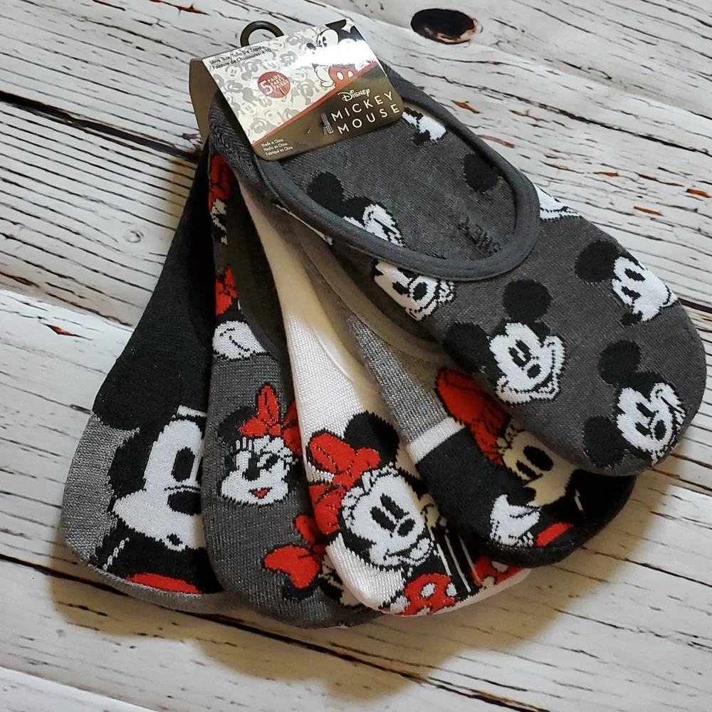🎉 HOST PICK 🎉🆕️ DISNEY LOW CUT NO-SHOW SOCKS (5)